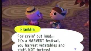 Animal Crossing Thanksgiving