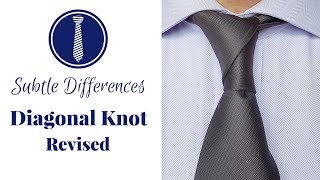 How to tie a tie: Diagonal Knot Best Instructions