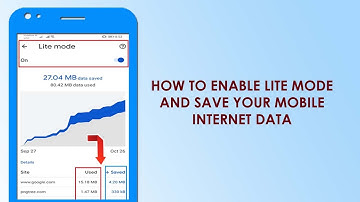 How to Enable Lite Mode on Google Chrome in Android  How to Mobile Internet Data Save in Android