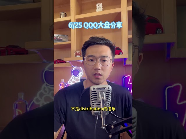 6/25 QQQ大盘分享 加入我的社群，领取更多免费咨询https://whop.com/alantsla/