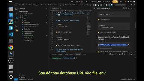 VibeCoding Phần 3 - Tạo database bằng Prisma