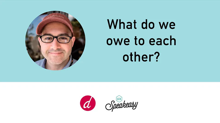 Jonathon Colman: What do we owe to each other? Des...