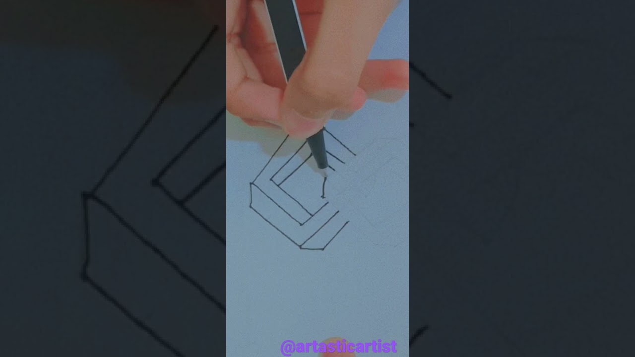 drawing twisted shape