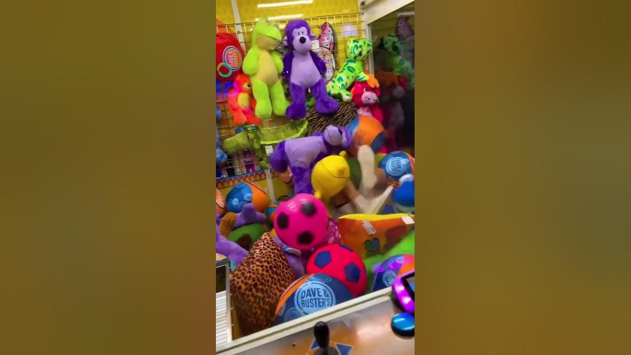 I GOT INSIDE THE CLAW MACHINE