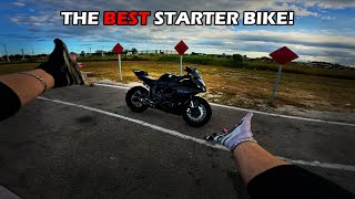 WHY THE YAMAHA R7 IS THE BEST STARTER BIKE!