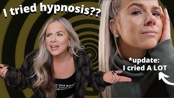 I Tried Hypnosis For The First Time || It was WILD??