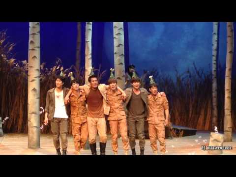 140701 여신님이보고계셔 커튼콜