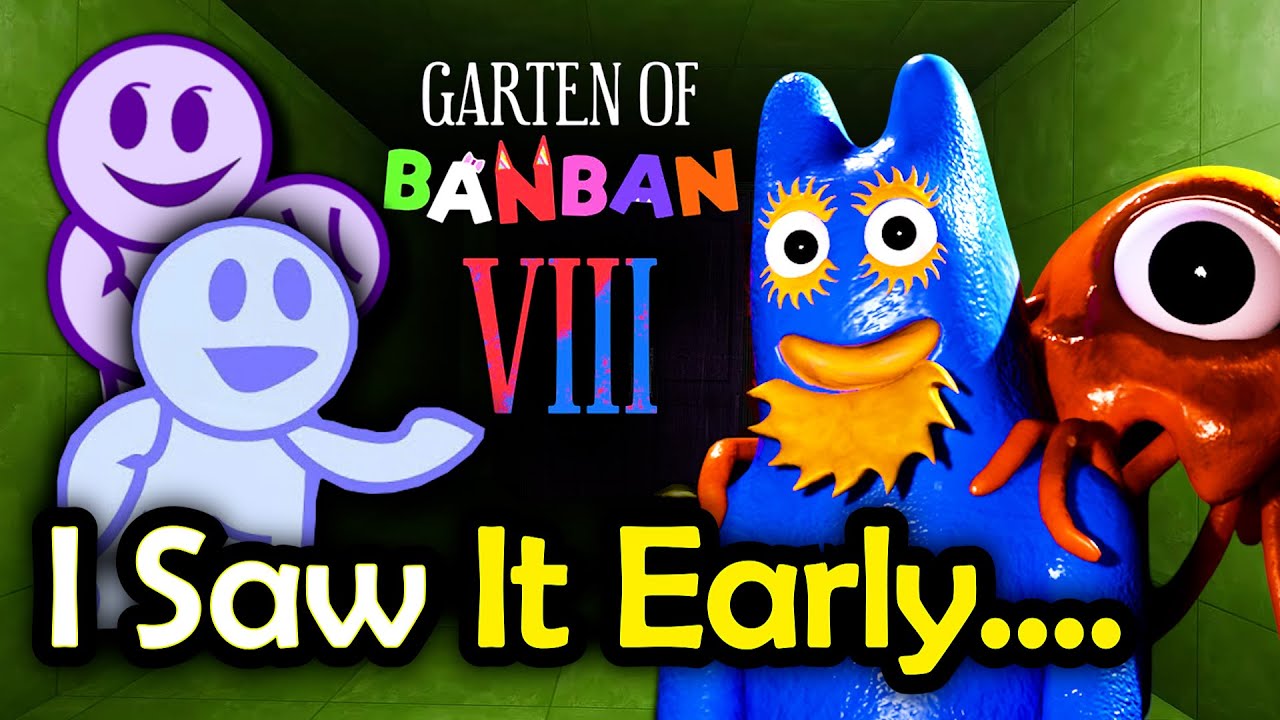Garten of BanBan 8 – I Saw the Official Trailer Early… And It’s INSANE!