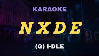 (여자)아이들((G)I-DLE) - Nxde KARAOKE Instrumental With Lyrics Resimi