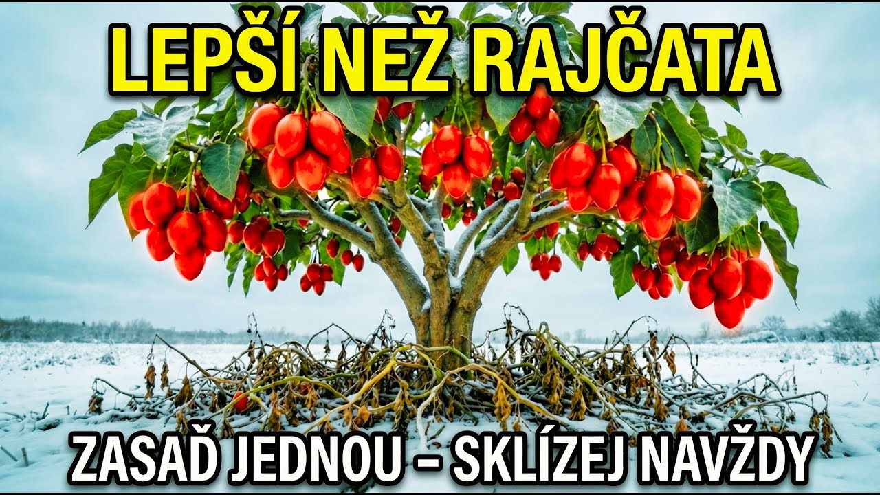 Lepší než rajčata: plodí celý rok, vydrží 6 měsíců, nikdy se znovu nesází
