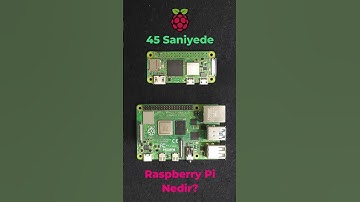 45 Saniyede Raspberry Pi Nedir? #raspberrypi #sbc #otomasyon #kendinyap