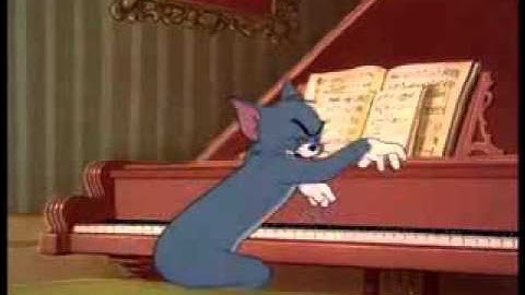 Tom y Jerry - El piano en 6 lecciones
