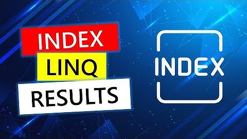 Add index to LINQ results in C#