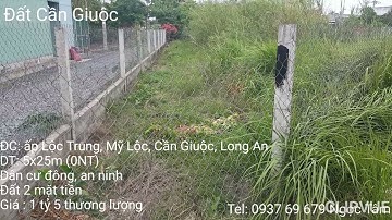 Đất thổ 5x25m mặt tiền nhựa Lộc Trung cách TL 835A 30m giá 1 tỷ 5 thương lượng