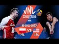 POL vs. USA - Highlights Week 2 | Men's VNL 2021