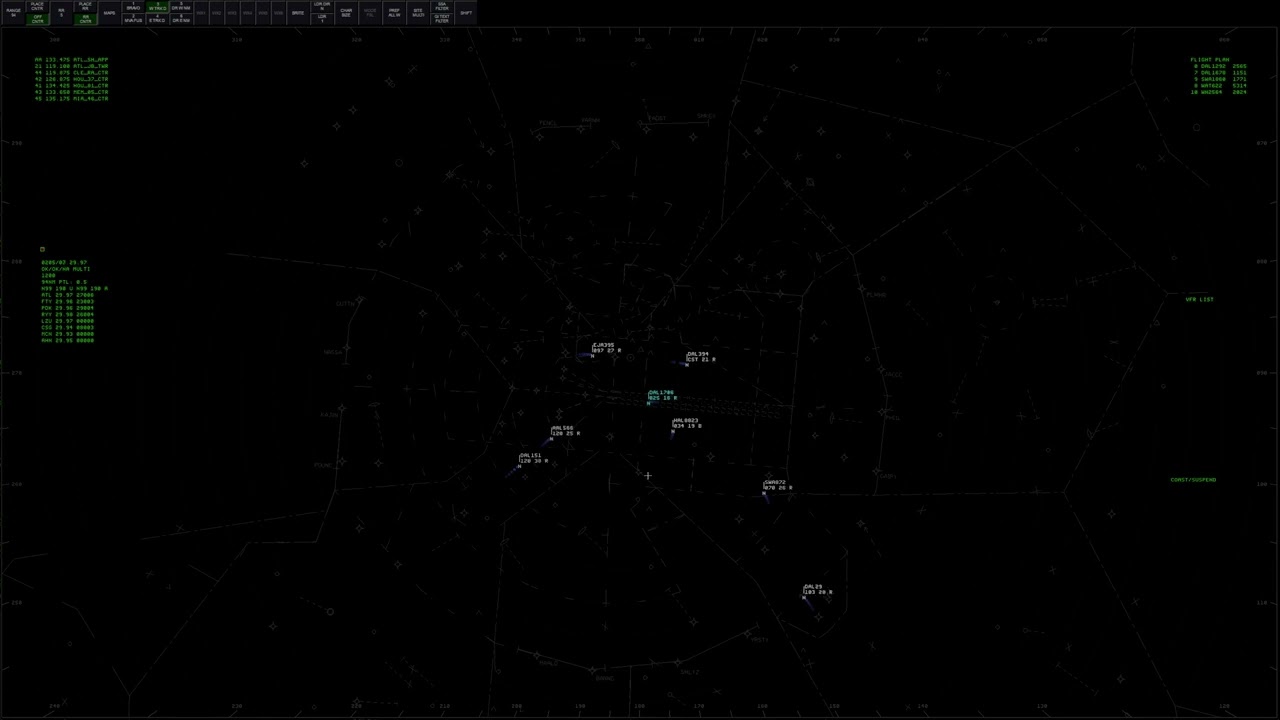 Recording | Atlanta Arrival Push | ATL Approach | 8-17-2023