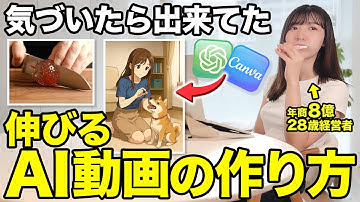 【顔出しなし】Canva×ChatGPTでバズるショート動画の作り方