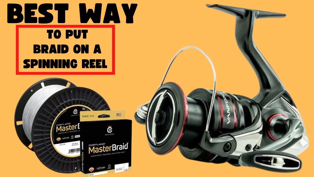 How I spool a spinning reel with braided line, plus a sneaky walleye rod I  use for bass fishing! 