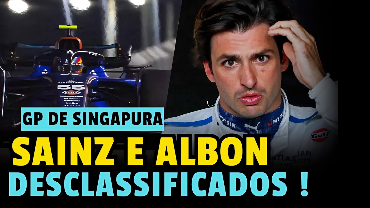 Urgente! Carlos Sainz E Alex Albon Desclassificados! Russell, Bortoleto E Outros Escapam De Punição