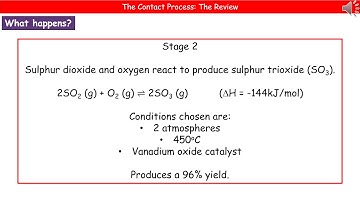 OCR Gateway A (9-1) C6.1.4 - The Contact Process