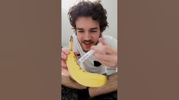 Injecting Caffeine into fruit #youtubeshorts #shorts #short