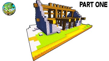 How to build a Minecraft Village Barracks Part 1/2