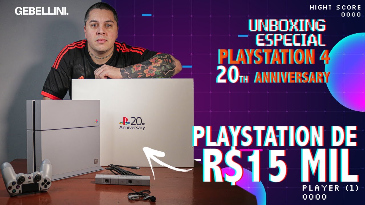 Unboxing do PlayStation 4 Pro - TecMundo Games 