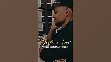 Distance Love💗🥺Couples status🪄Meow edits🐾