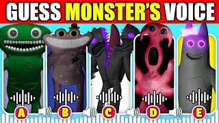 IMPOSSIBLE 🔊 Guess the MONSTER'S VOICE | Garten of Banban 7 | Syringeon, Bittergiggle, Jumbo Josh