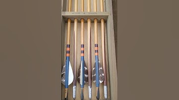 Box of Vintage Longbow arrows #arrows