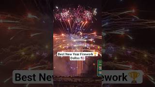 Best New Year Firework, Dallas 🇺🇸 #travel #explore #destination #usa #texas #newyear #fireworks