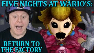 THE MOST DEADLY PRINCESS | FIVE NIGHTS AT WARIO'S RETURN TO THE FACTORY - NIGHTS 3 4