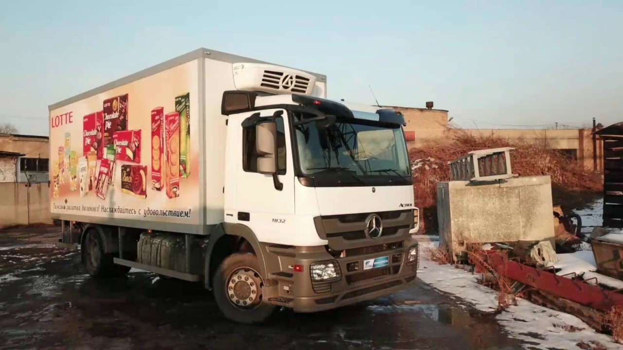 Видеообзор: Рефрижератор на базе Mercedes-Benz Actros 3812 от COND
