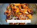 Prawn chilly   cooking  eating  odia cooking 