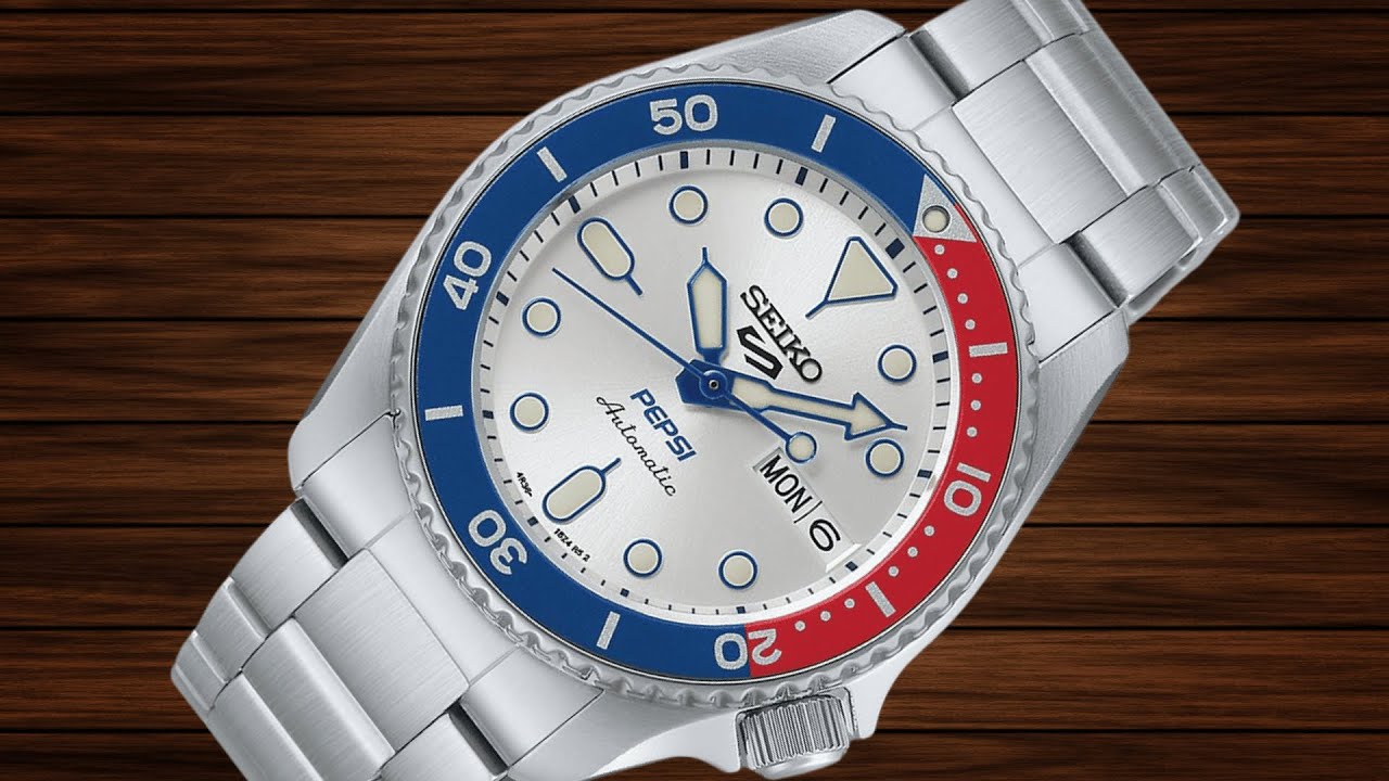 ボ*3様 【稼働品】SEIKO5 SPORTS スポーツ ペプシ Seiko 5 Sports x Pepsi Official Collab! | SSK047 & SRPL99