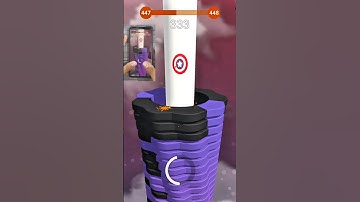 Level 447 - Stack Ball #shorts #casualgames2025 #satisfying