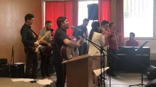 Video thumbnail of "E PUTERE in Numele lui Isus Worship Holy Doctor Geneva 13.05.17"