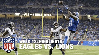 Check out week 12's matchup between the philadelphia eagles and
detroit lions. matthew stafford tied a career high with five touchdown
passes, three of t...