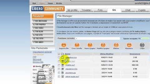Caricare file su Digilander e ottenerne l