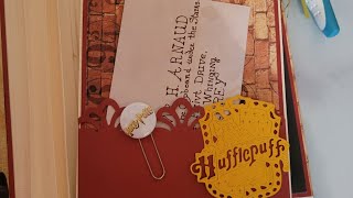 Tuto première page de l'album Harry Potter