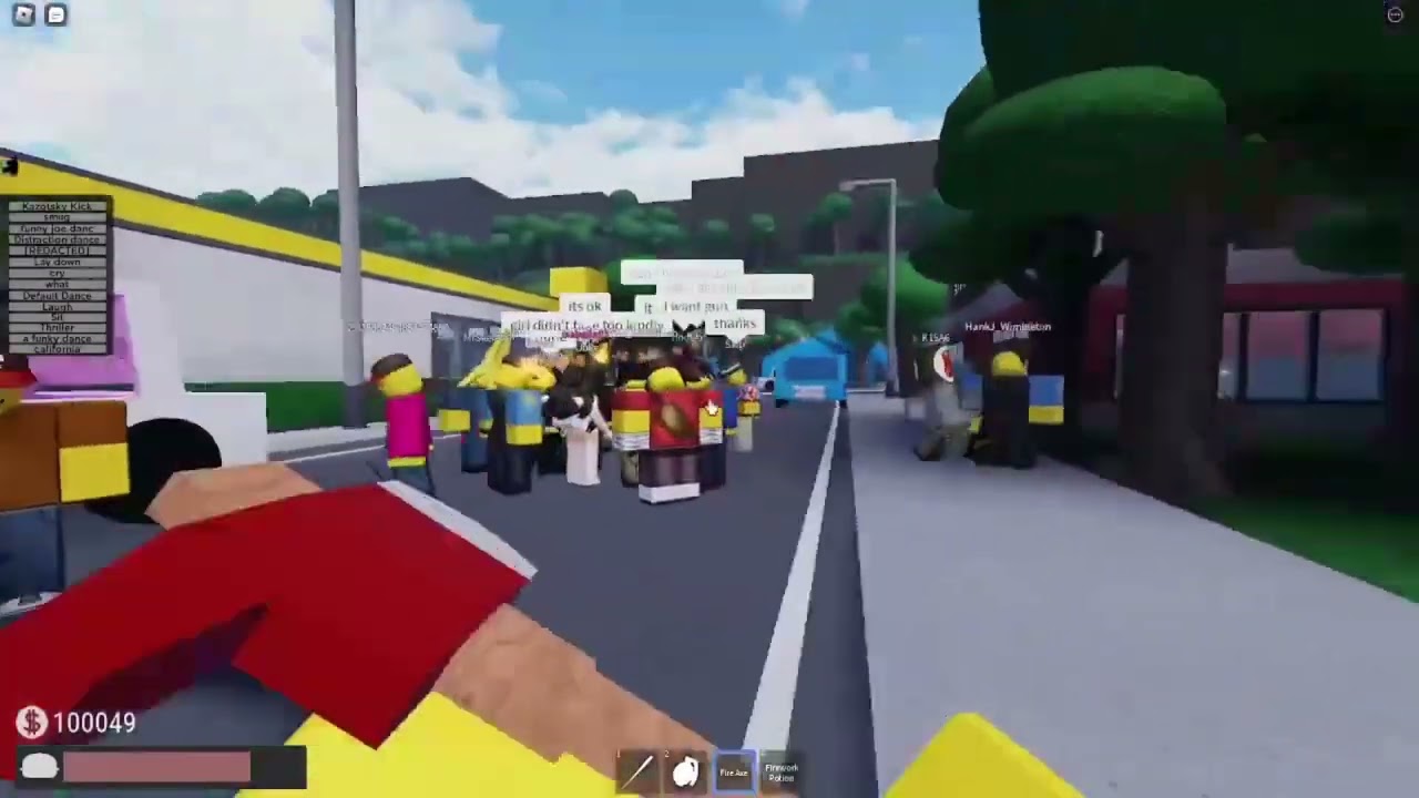 fireaxe trolling | roblox bdfs