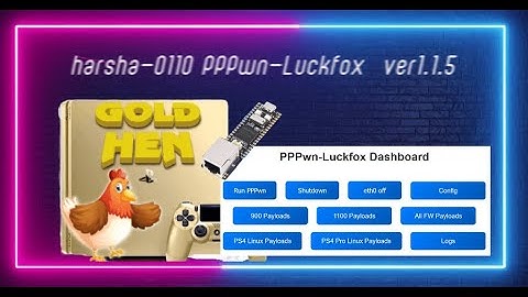 PS4 Jailbreak harsha-0110 / PPPwn-Luckfox  v1.1.5  Luckfox Pico Pro Max RV1103 RV1106 NAND version