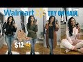 HUGE WALMART CLOTHING HAUL + TRY ON | FALL + WINTER OUTFITS 2018