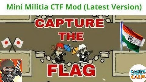 Mini Militia CTF | Mini Militia CTF Catacombs | Mini Militia Mod Gameplay | Mini Militia CTF Latest