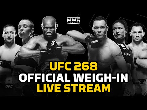UFC 268: Usman vs. Covington 2 Official Weigh-In LIVE Stream |  MMA Fighting