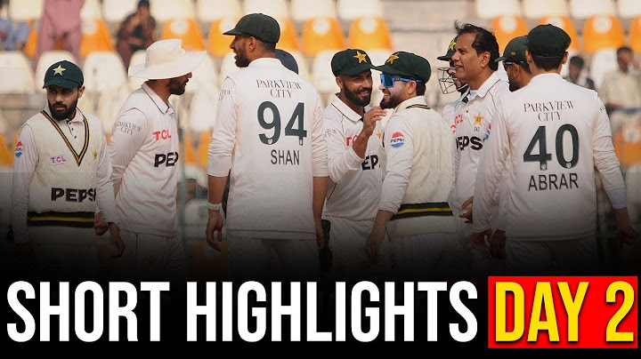 Short Highlights | Pakistan vs West Indies | 1st Test Day 2 | PCB | M2I1A