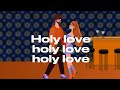 Ewing sima  holy love  official animated lyrics ft samarino