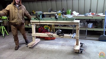 Mobile Lathe Stand
