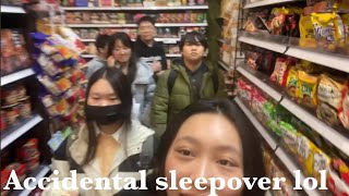 Accidental Sleepover Oops