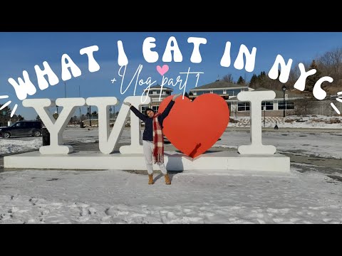 ♡⟡⋆˙WHAT I EAT IN NYC Part 1⋆˙⟡♡~2021-2023 Travel Diaries ep.1